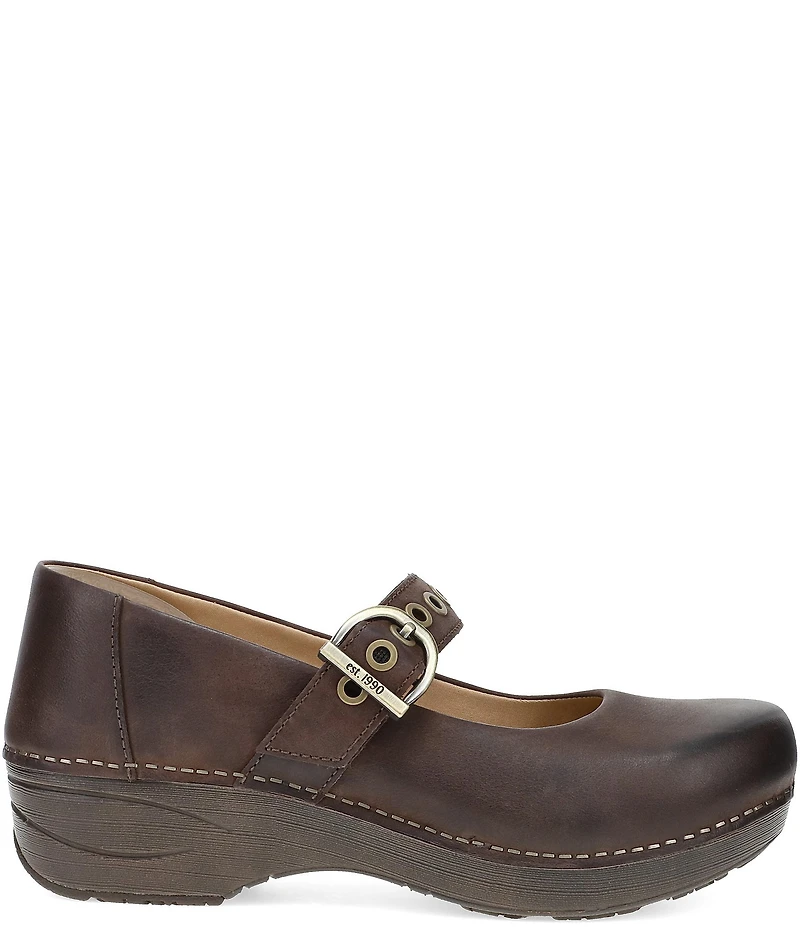 Dansko XP 2.0 Leather Mary Jane Clogs
