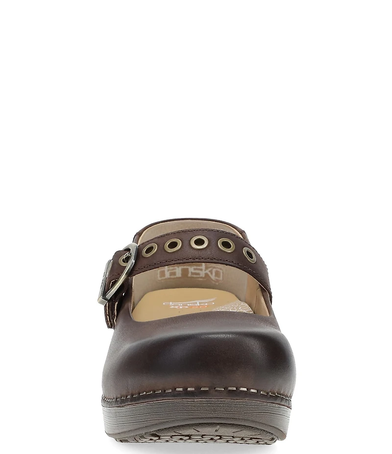 Dansko XP 2.0 Leather Mary Jane Clogs