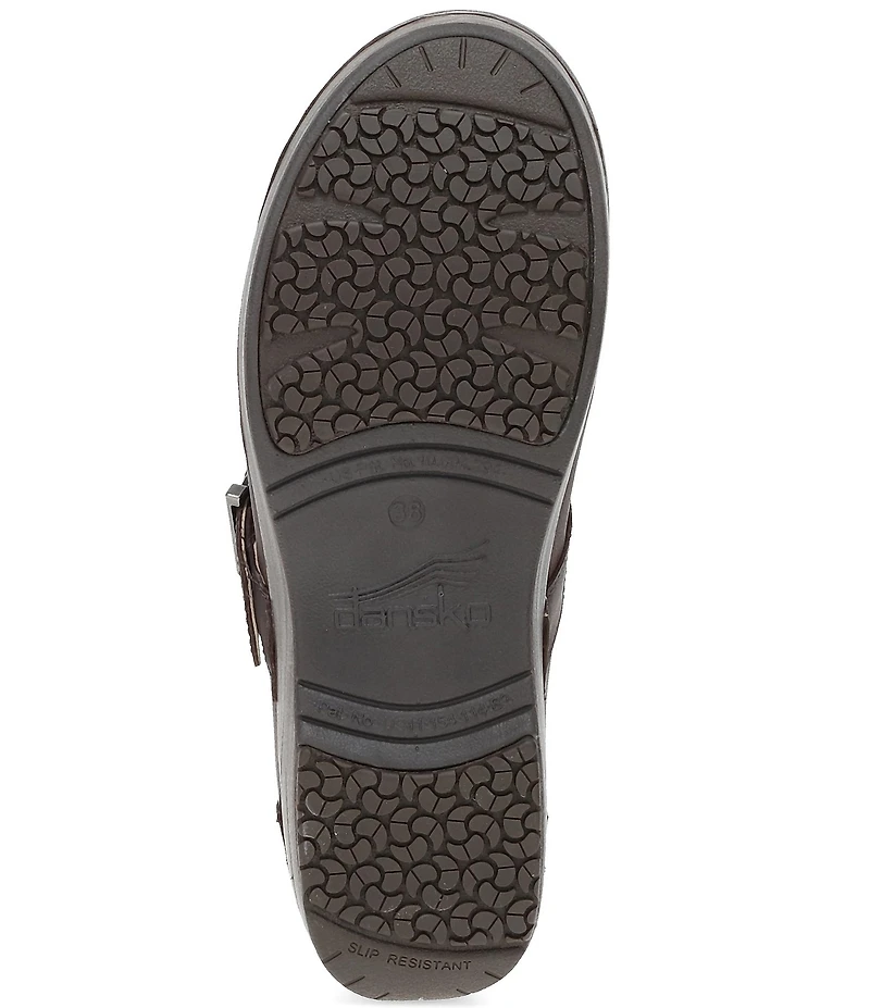 Dansko XP 2.0 Leather Mary Jane Clogs