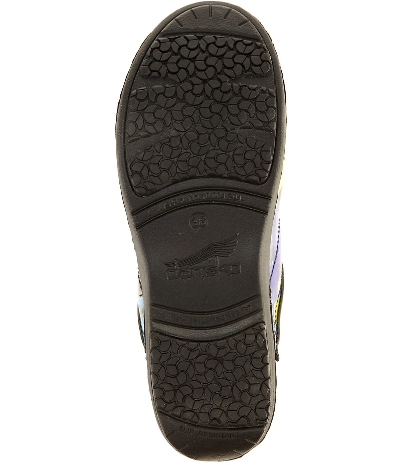 Dansko XP 2.0 Paradise Print Patent Leather Clogs