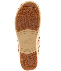 Dansko XP 2.0 Sardines Print Patent Leather Clogs