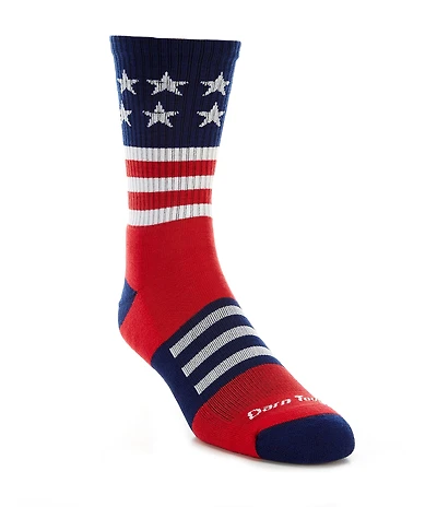 Darn Tough Lightweight Captain Stripe Micro Crew Hiking Socks