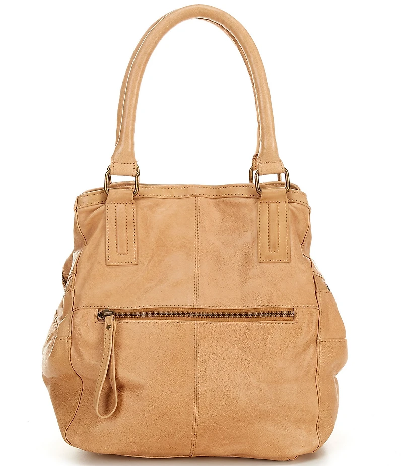 Day & Mood Hannah Small Leather Satchel Bag
