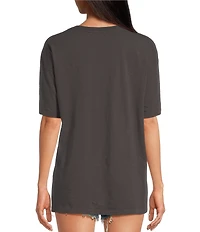 Daydreamer Johnny Cash Outlaw Country Crew Neck Short Sleeve Tee