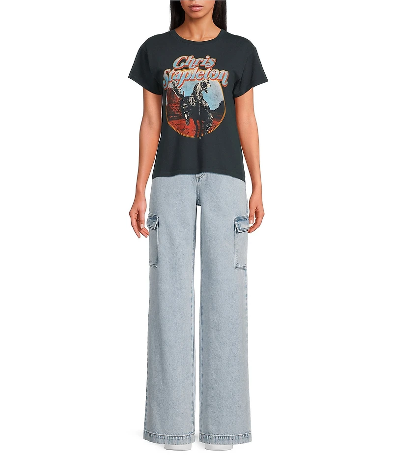 Daydreamer Knit Crew Neck Long Sleeve Stapleton Tee