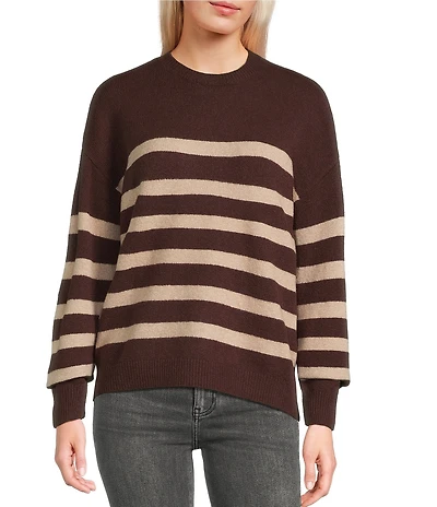 Daze Carlyle Stripe Long Sleeve Sweater