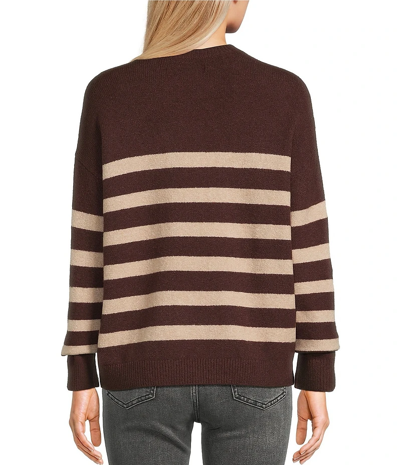 Daze Carlyle Stripe Long Sleeve Sweater