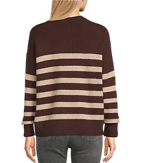 Daze Carlyle Stripe Long Sleeve Sweater