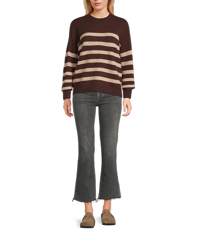 Daze Carlyle Stripe Long Sleeve Sweater