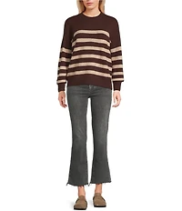 Daze Carlyle Stripe Long Sleeve Sweater