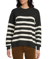Daze Carlyle Stripe Long Sleeve Sweater