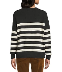 Daze Carlyle Stripe Long Sleeve Sweater