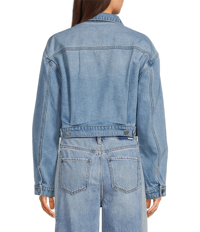Daze Del Mar Cropped Denim Jacket