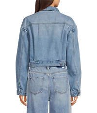 Daze Del Mar Cropped Denim Jacket