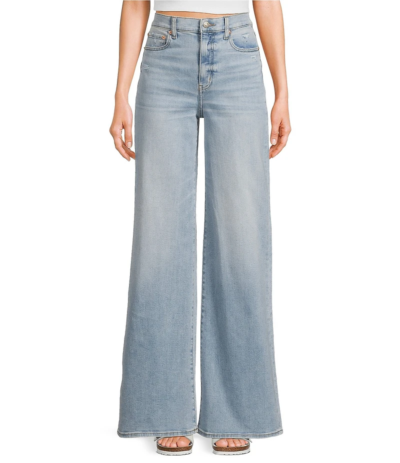 Daze Far Out High Rise Wide Leg Jeans