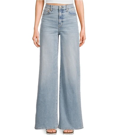 Daze Far Out High Rise Wide Leg Jeans
