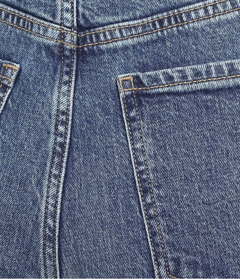 Daze Far Out Organic Cotton Blend High Rise Wide Leg Stunner Jeans