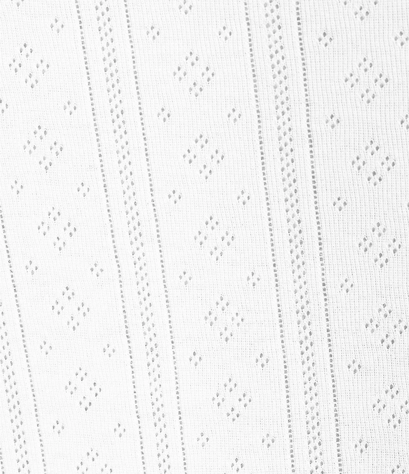 Daze Lily Pointelle Crew Neck Short Sleeve Baby T-Shirt