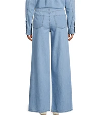 Daze Madison Mid Rise Wide Leg Jeans