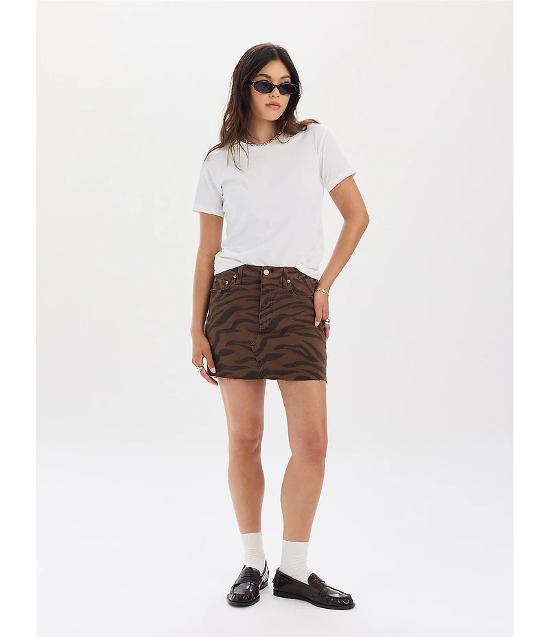 Daze Malibu Mid Waist Mini Skirt