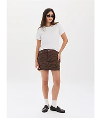 Daze Malibu Mid Waist Mini Skirt