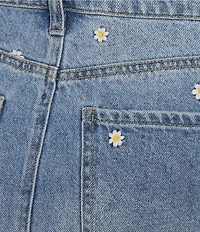 Daze Malibu Micro Mini Daisy Print Skirt