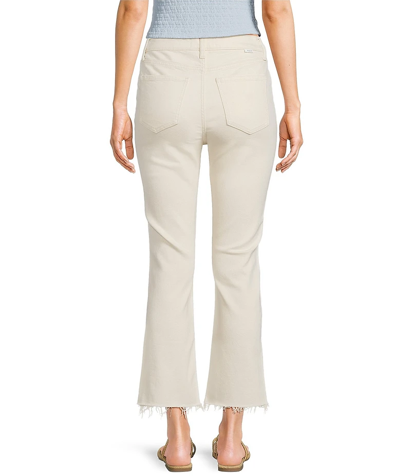 Daze Shy Girl High Rise Frayed Hem Denim Jeans