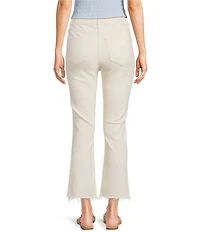Daze Shy Girl High Rise Frayed Hem Denim Jeans