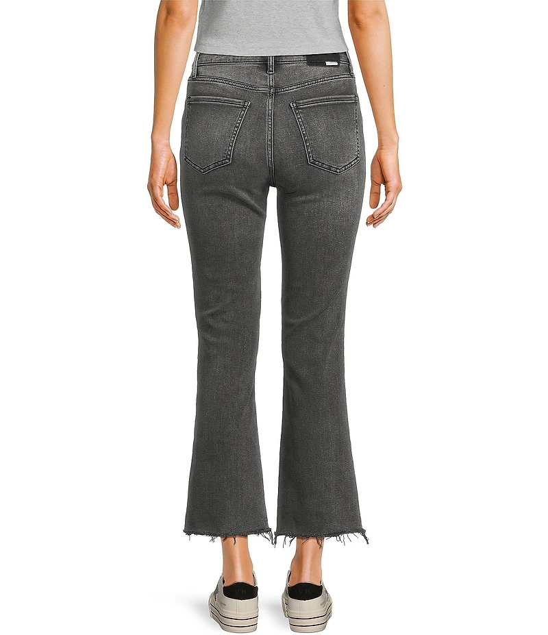 Daze Shy Girl High Rise Frayed Hem Denim Jeans