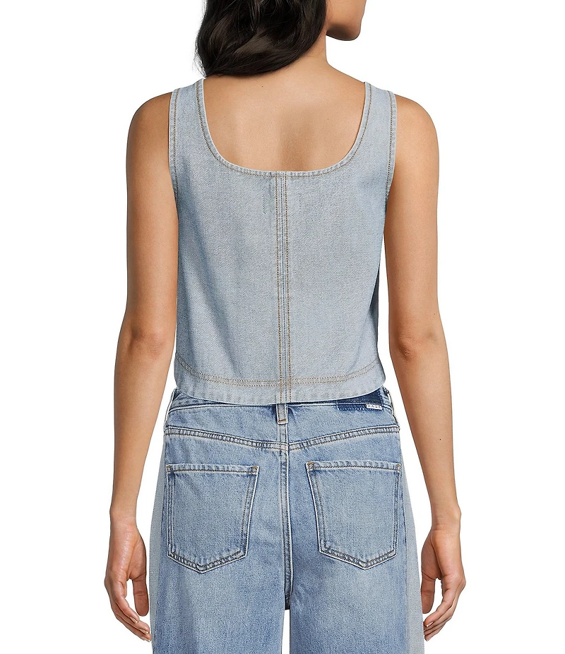 Daze Solana Denim Coasting Tank Top