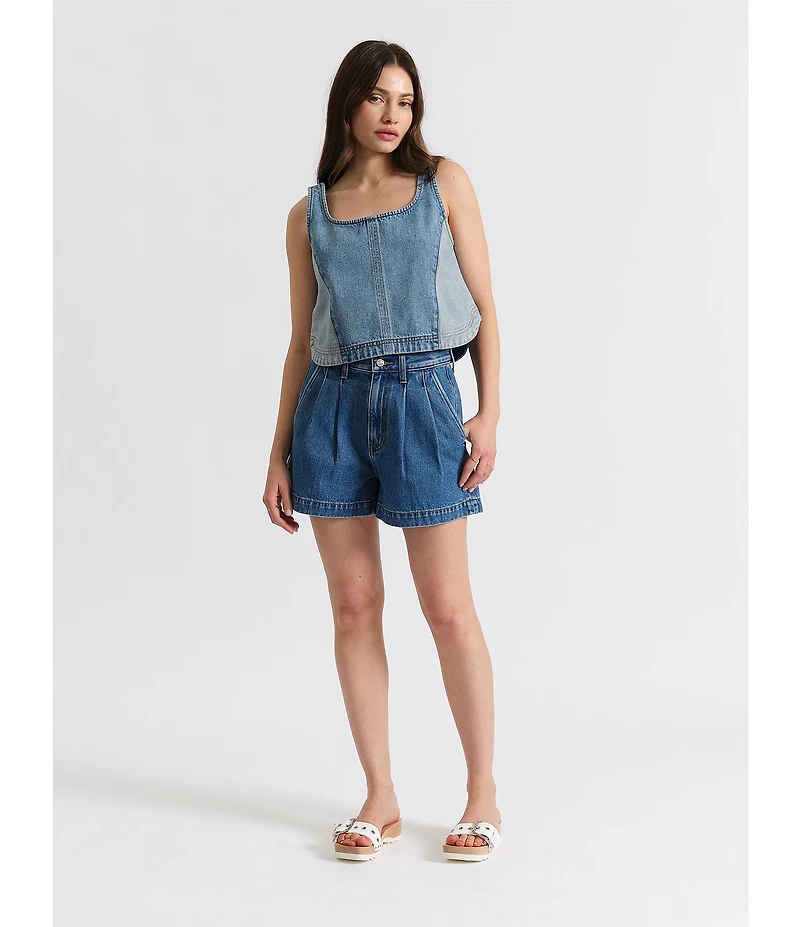 Daze Solana Denim Coasting Tank Top