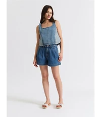 Daze Solana Denim Coasting Tank Top