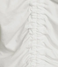 Daze Soul Ties Ruched Knit T-Shirt