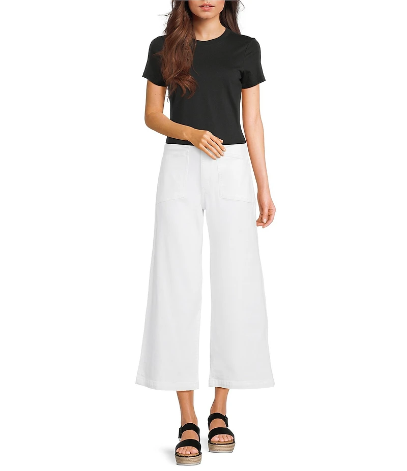 Daze Valley Girl Lamb Hight Rise Wide Leg Jeans