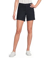 Dear John South Hampton Twill Mid Rise Straight Leg Shorts