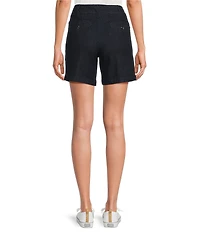 Dear John South Hampton Twill Mid Rise Straight Leg Shorts