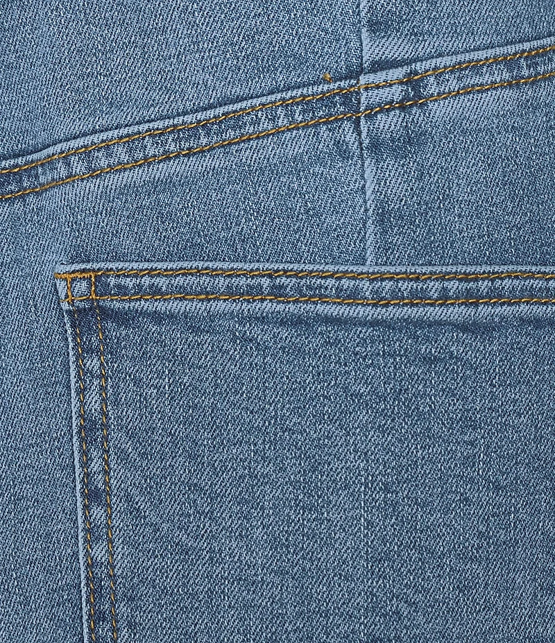 Dear John Audrey Stretch Denim Cropped Wide Leg Jeans