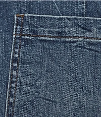 Dear John Audrey Stretch Denim High Rise Cropped Raw Hem Wide Leg Jeans