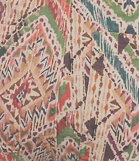 Dear John Audrey Tropical Abstract Print Capri Jeans