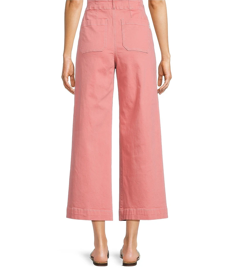 Dear John Audrey Twill High Rise Cropped Jeans