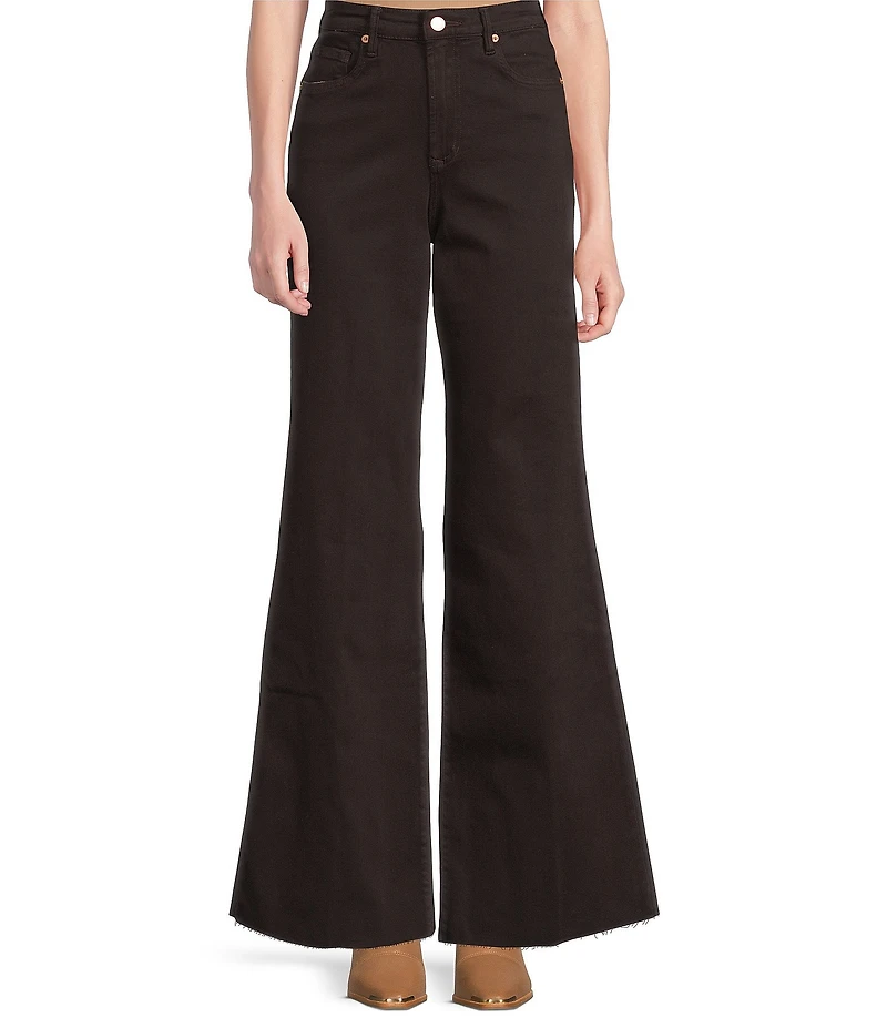 Dear John Fiona Stretch Denim High Rise Wide Leg Jeans