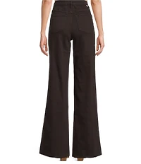Dear John Fiona Stretch Denim High Rise Wide Leg Jeans