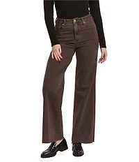 Dear John Fiona Wide Leg High Rise Cut-Off 5-Pocket Jean
