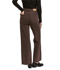 Dear John Fiona Wide Leg High Rise Cut-Off 5-Pocket Jean