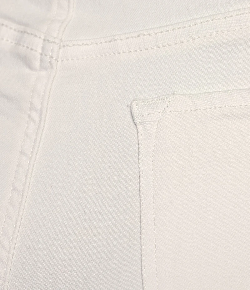 Dear John Holly Stretch Denim High Rise Double Button Wide Leg Jeans