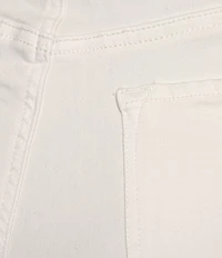 Dear John Holly Stretch Denim High Rise Double Button Wide Leg Jeans