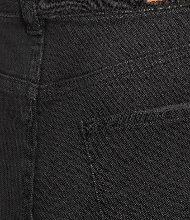 Dear John Holly Stretch Twill Straight Leg Wide Hem Jeans