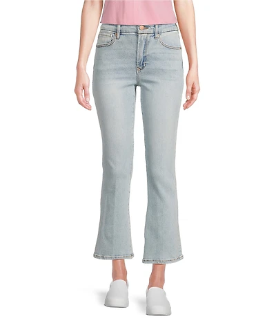 Dear John Jeanne Stretch Denim High Rise Ankle Length Flare Jeans