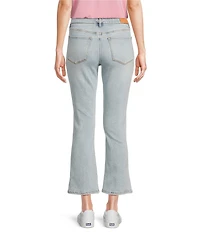 Dear John Jeanne Stretch Denim High Rise Ankle Length Flare Jeans
