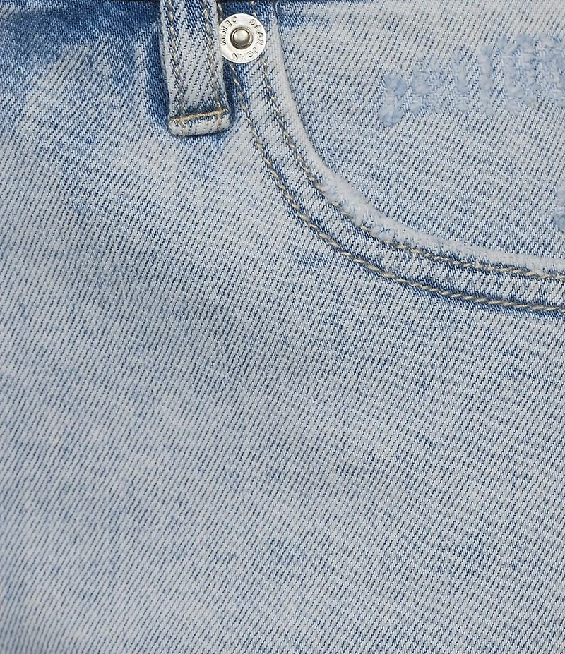 Dear John Julian Denim Straight Leg Cut Off Hem Shorts